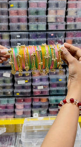 MOST VIRAL KASHMIRI BANGLES & CHURIYAN ORIGNAL KASHMIRI NOT PAKISTANI ( 8 BANGLES & 24 CHURI)