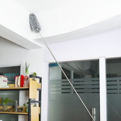 Premium Extendable Microfiber Duster (83–282cm) – Flexible Bendable Head for AC, Ceiling, Fans & Hard-to-Reach Areas