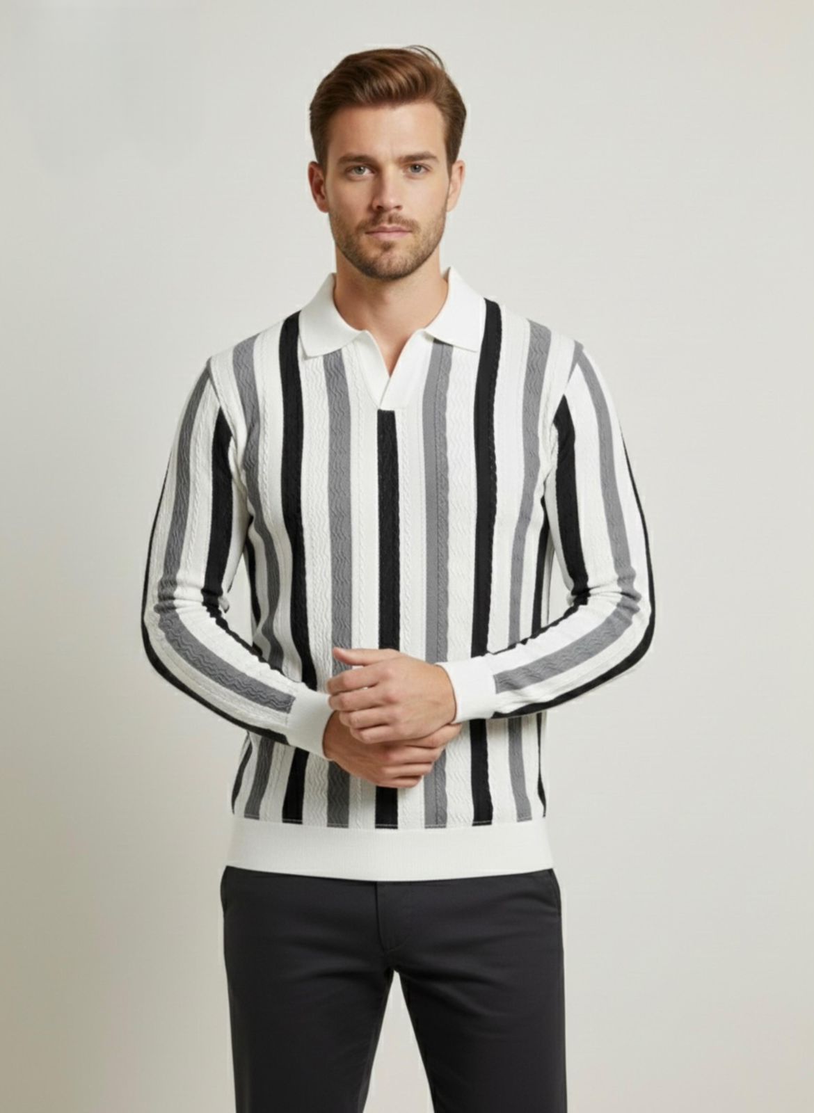 Lining Printed  Full sleeve Tshirt